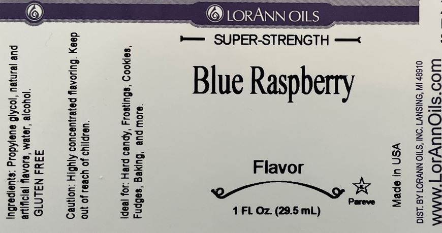 Blue Raspberry Flavoring - Super Strength Flavor 1 oz., 16 oz., 1 Gallon, 5 Gallons