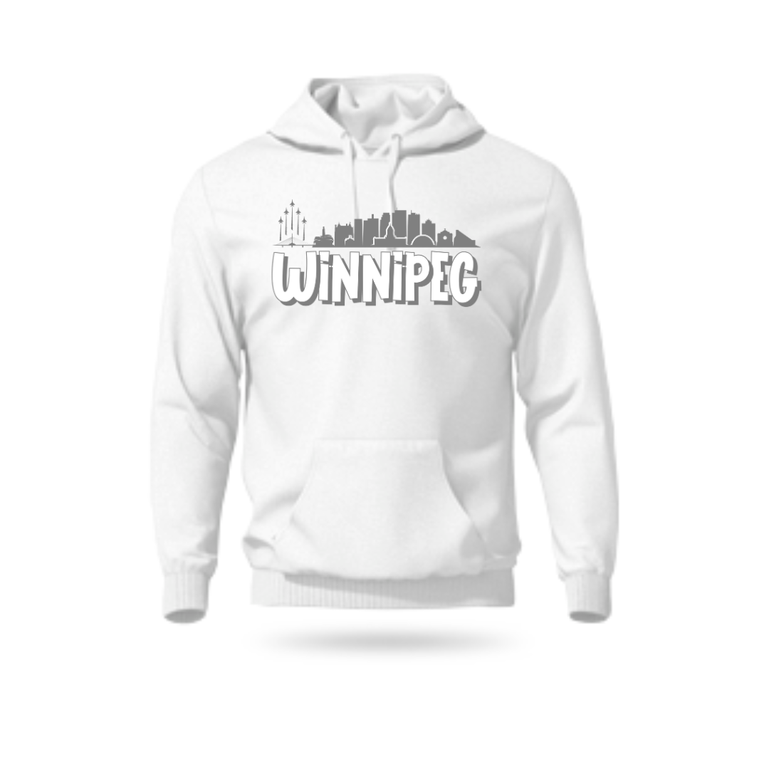 Winnipeg White Hoodie