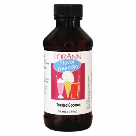Toasted Coconut Flavor - 4 oz. - 32 oz. - Ice Cream and Beverage Flavors - LorAnn Oils - Canadian Distribution