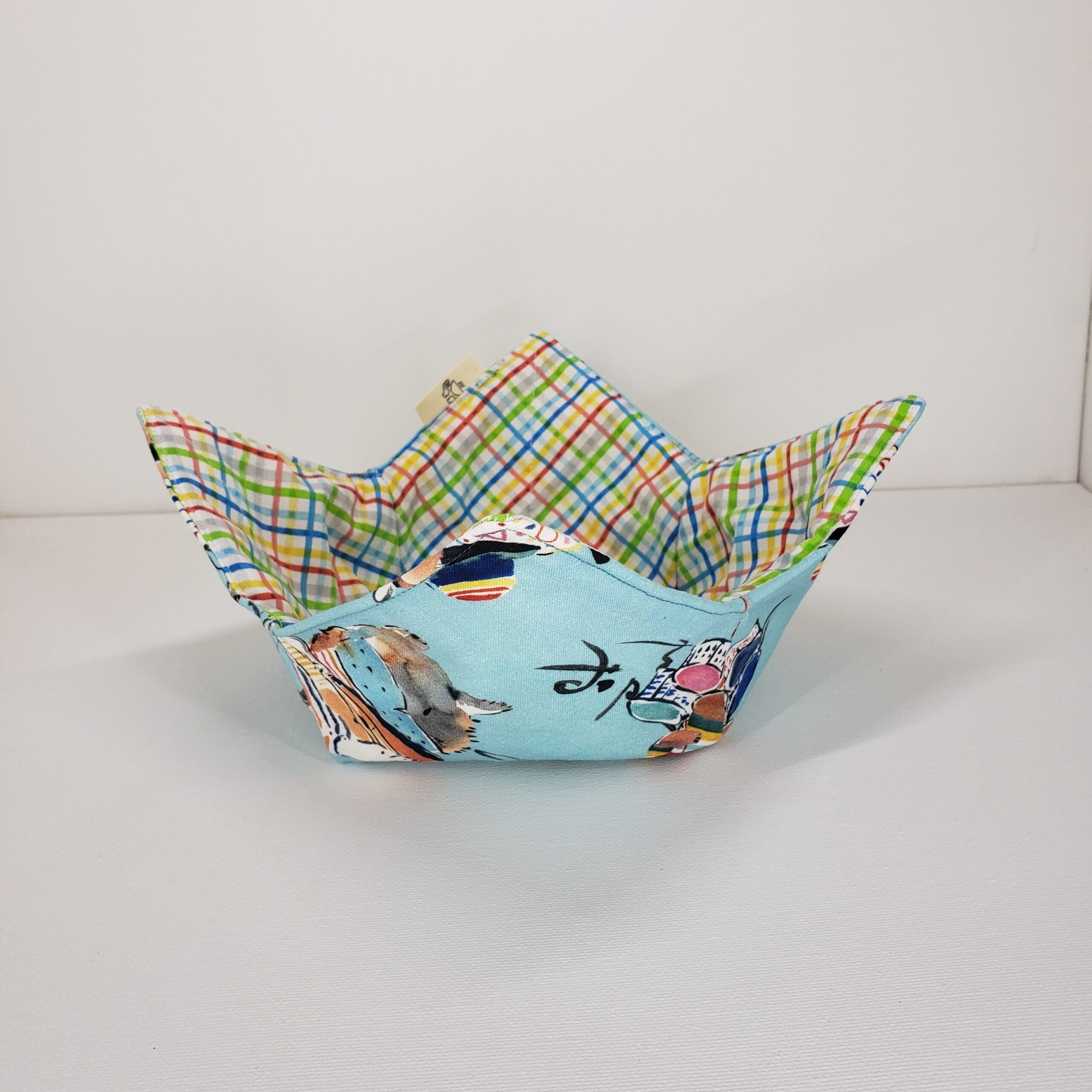 100% Cotton Microwavable Bowl Cozy - Hep Cats