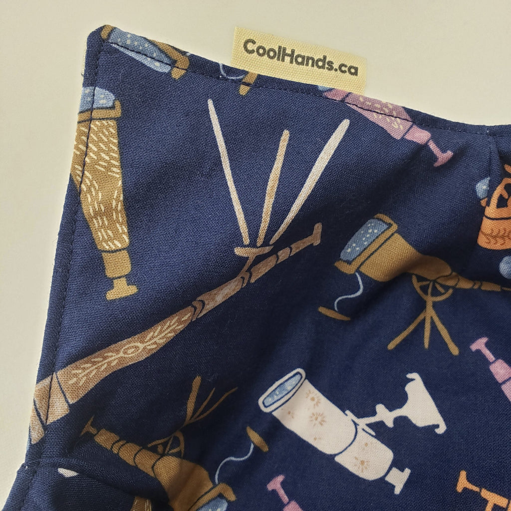 100% Cotton Microwavable Bowl Cozy - Star Gazer