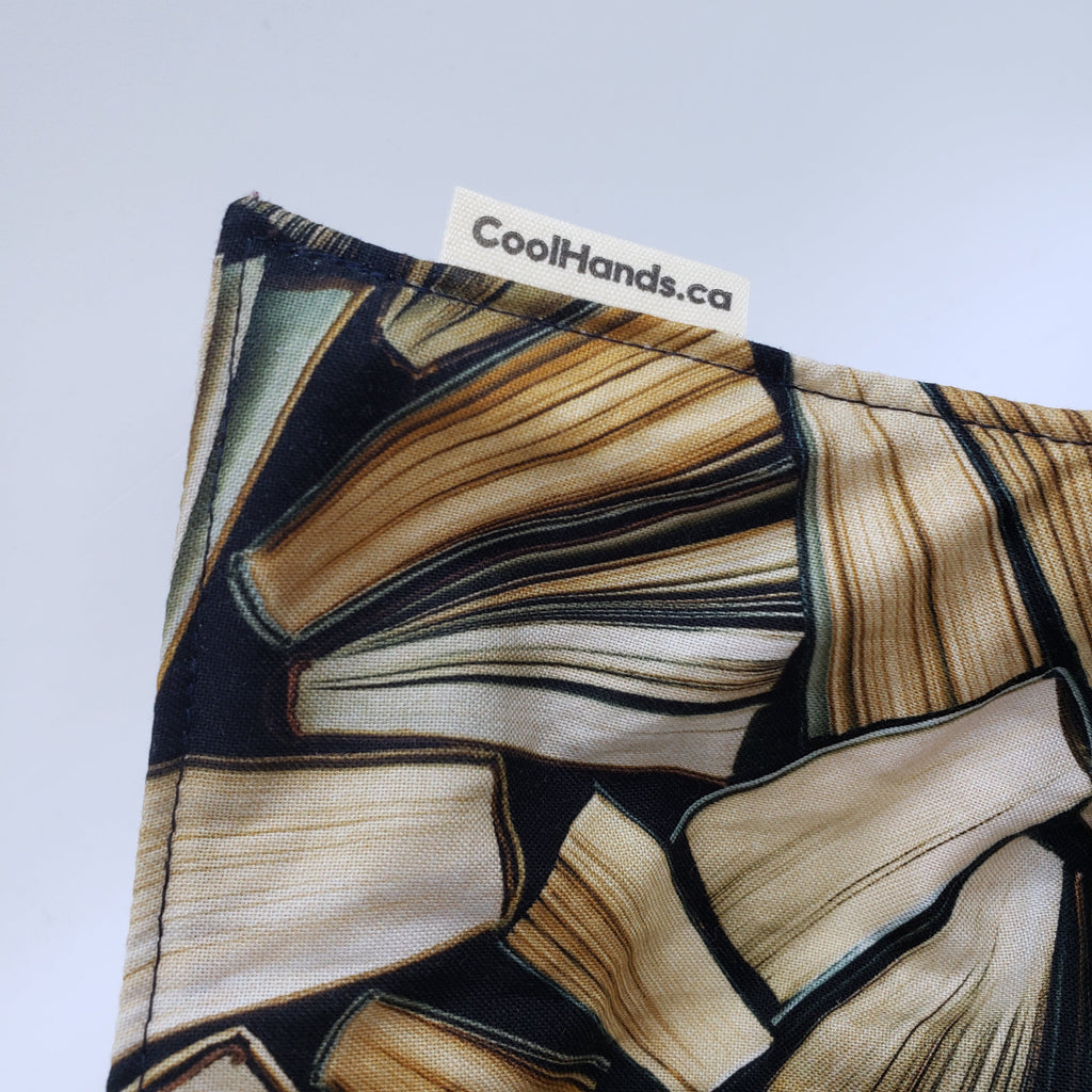 100% Cotton Microwavable Bowl Cozy - Bookish