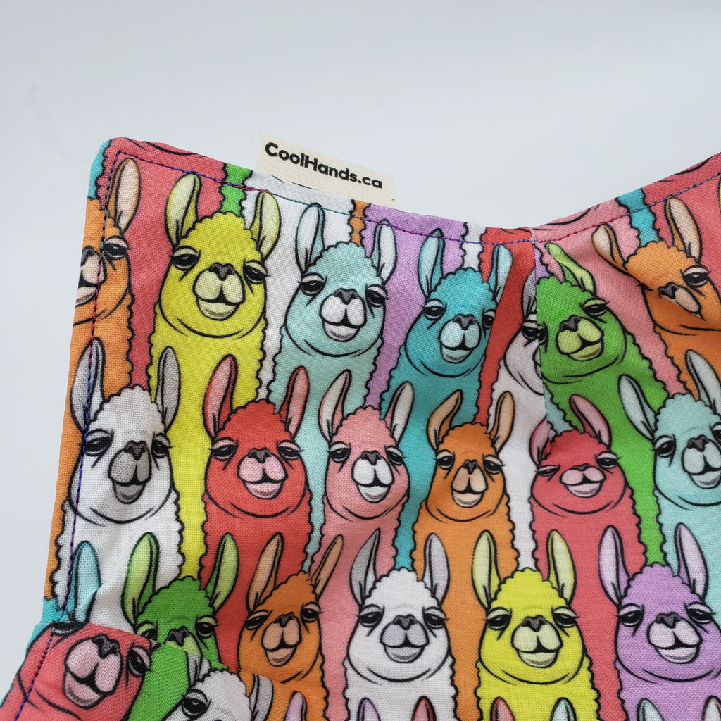 100% Cotton Microwavable Bowl Cozy - Shangri-Llama