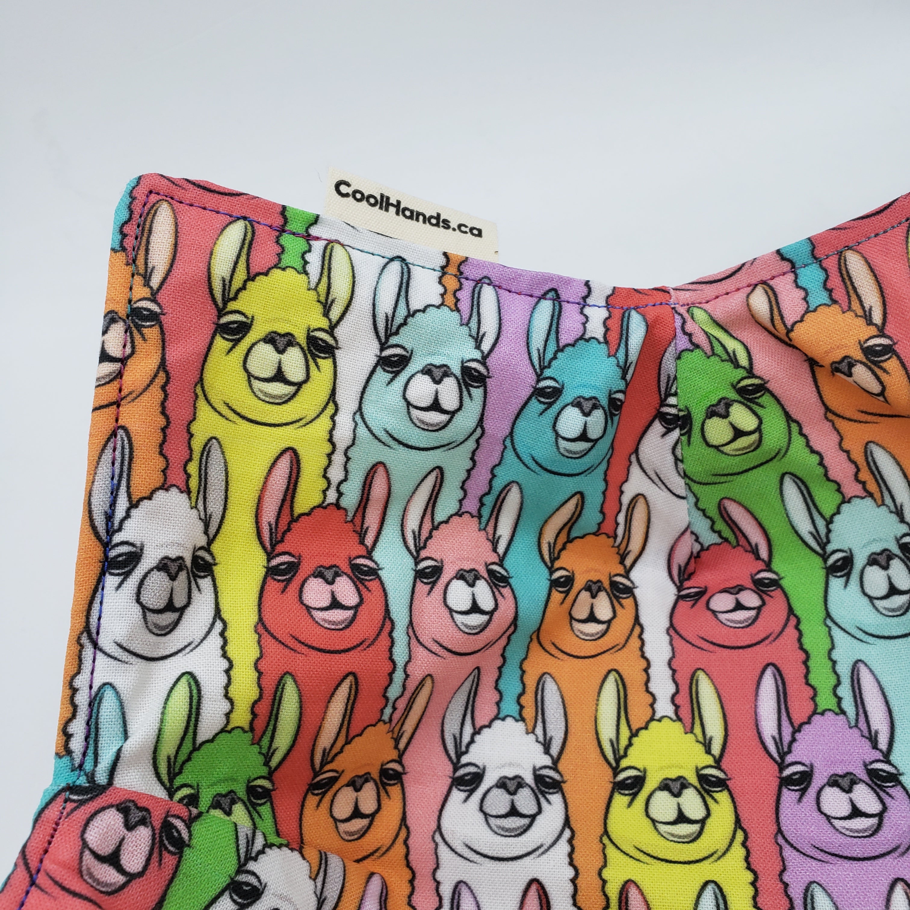 100% Cotton Microwavable Bowl Cozy - Shangri-Llama