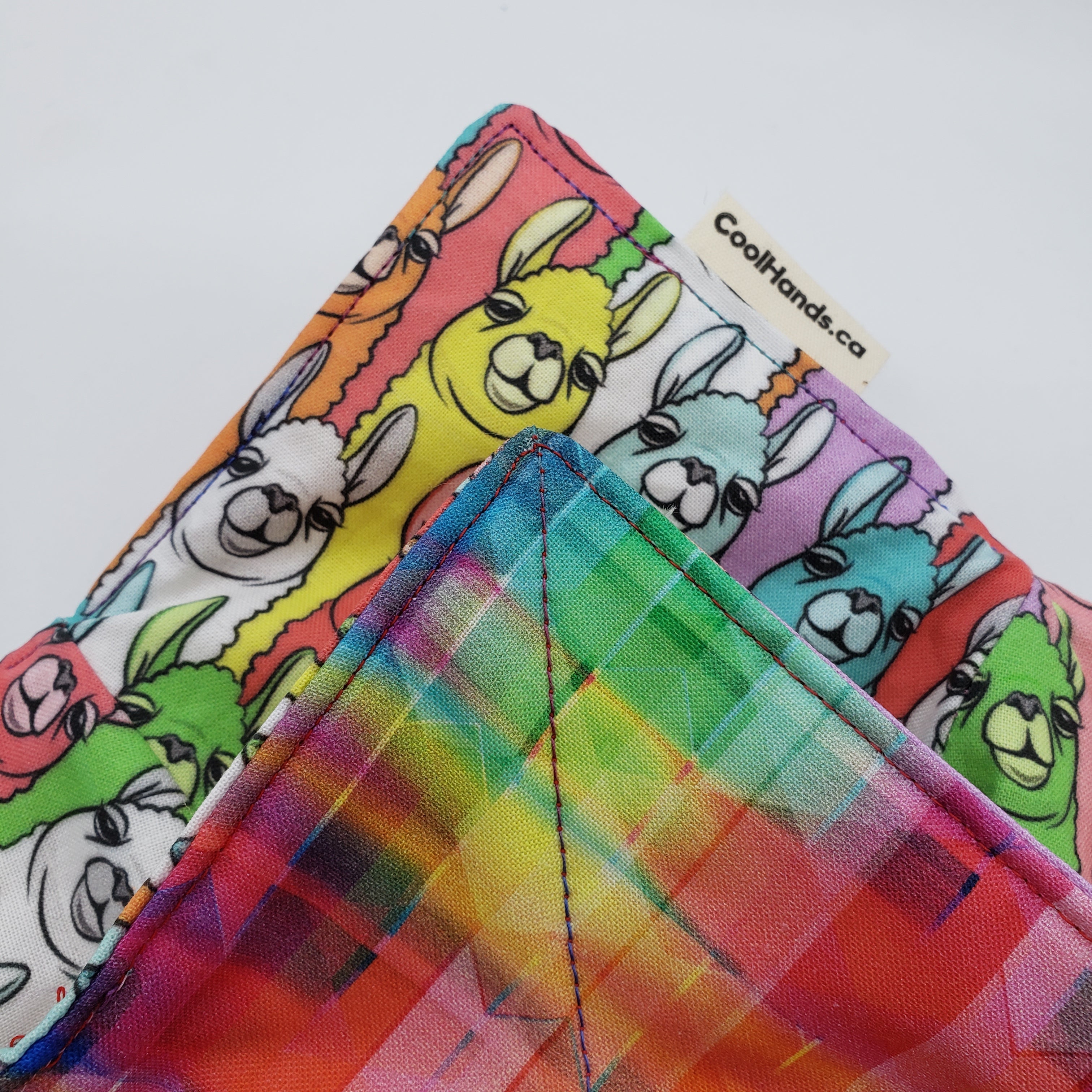 100% Cotton Microwavable Bowl Cozy - Shangri-Llama