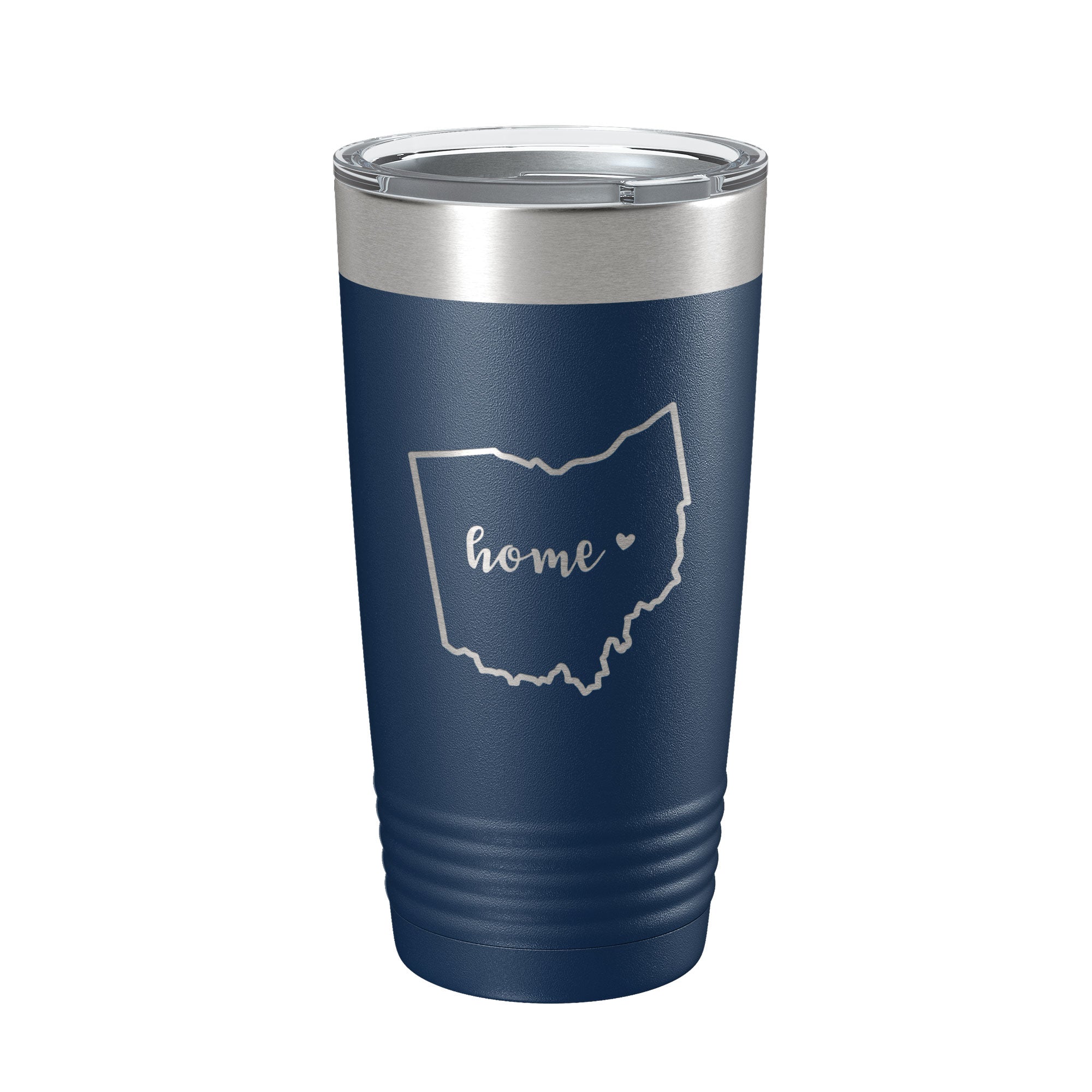 Ohio Tumbler Home State Travel Mug Insulated Laser Engraved Map Coffee Cup 20 oz