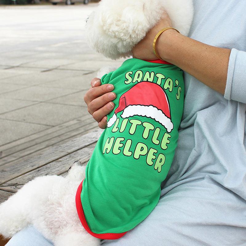 Festive Furry Friends: Christmas-Themed Pet Teddy Clothes
