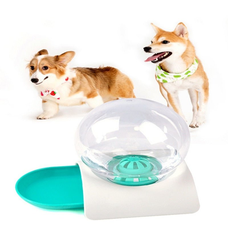 2.8L Bubble Pet Automatic Feeder Cat Dog Food Dispenser Water Drinking Bowl Feeding Dispenser Pets Supplies