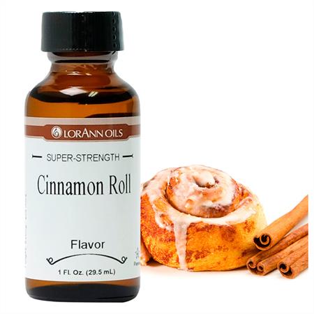 Cinnamon Roll Flavoring - Super Strength Flavor 1 oz., 16 oz., 1 Gallon, 5 Gallons
