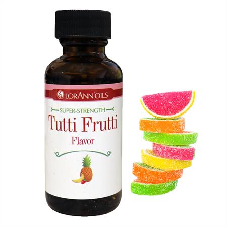 Tutti Frutti Flavoring - Super Strength Flavor 1 oz., 16 oz., 1 Gallon, 5 Gallons