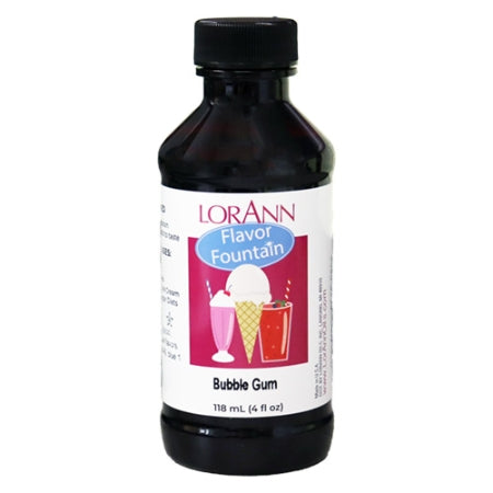 Bubble Gum Flavor - 4 oz. - 32 oz. - Ice Cream and Beverage Flavors - LorAnn Oils - Canadian Distribution
