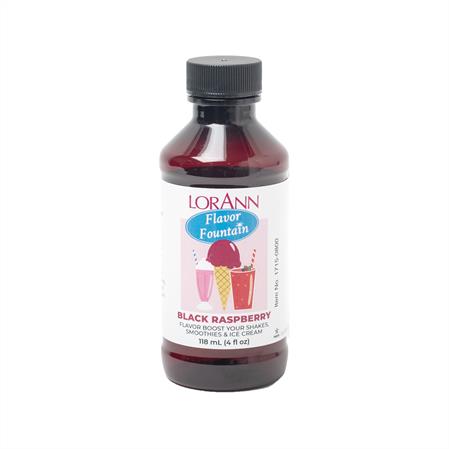 Black Raspberry Flavor Fountain - 4 oz. - 32 oz. - Ice Cream and Beverage Flavors - LorAnn Oils - Canadian Distribution