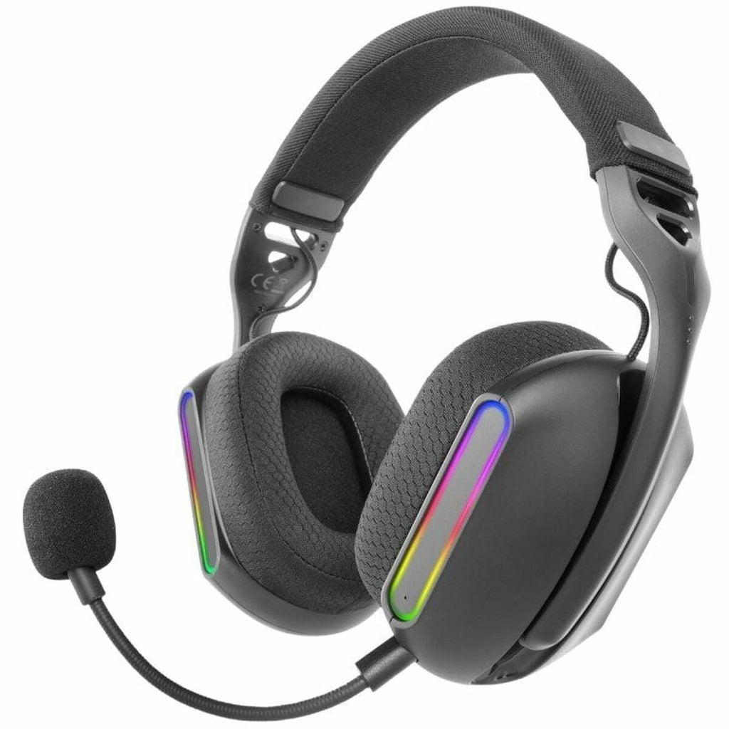 Gaming Headset with Microphone Mars Gaming MHWPRO Black-0