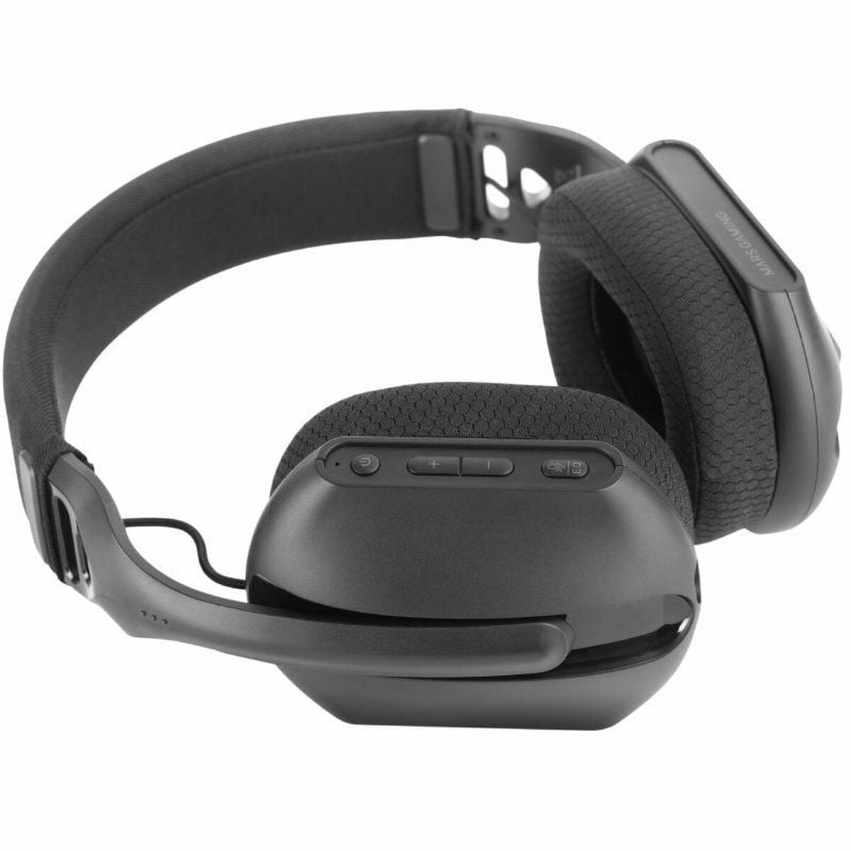 Gaming Headset with Microphone Mars Gaming MHWPRO Black-3