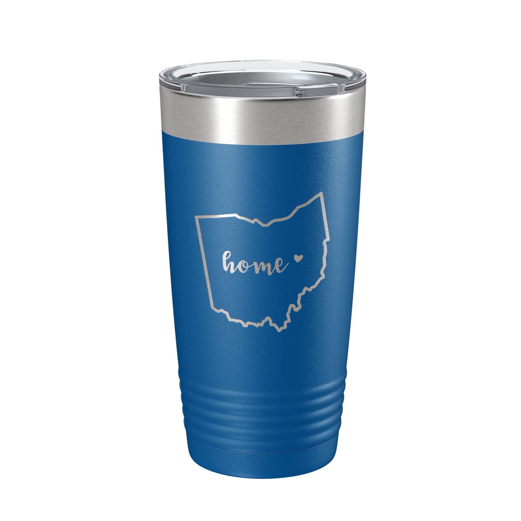 Ohio Tumbler Home State Travel Mug Insulated Laser Engraved Map Coffee Cup 20 oz