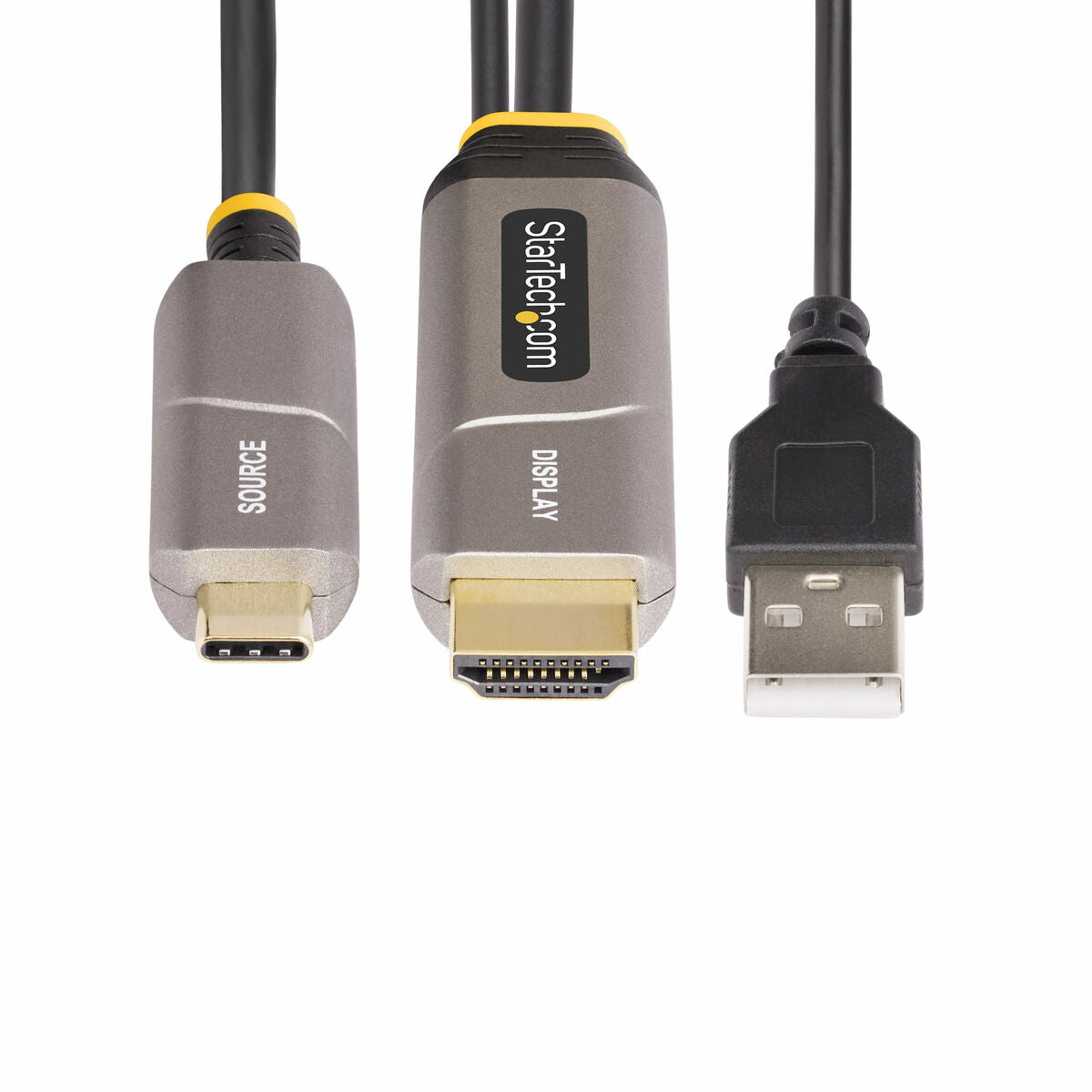 USB Cable Startech 145B-USBC-HDMI4K-AOC Black