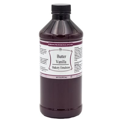 Butter Vanilla Bakery Emulsion - 4 oz. - 16 oz. - 1 Gallon - 5 Gallons - Bakery Emulsions Canada