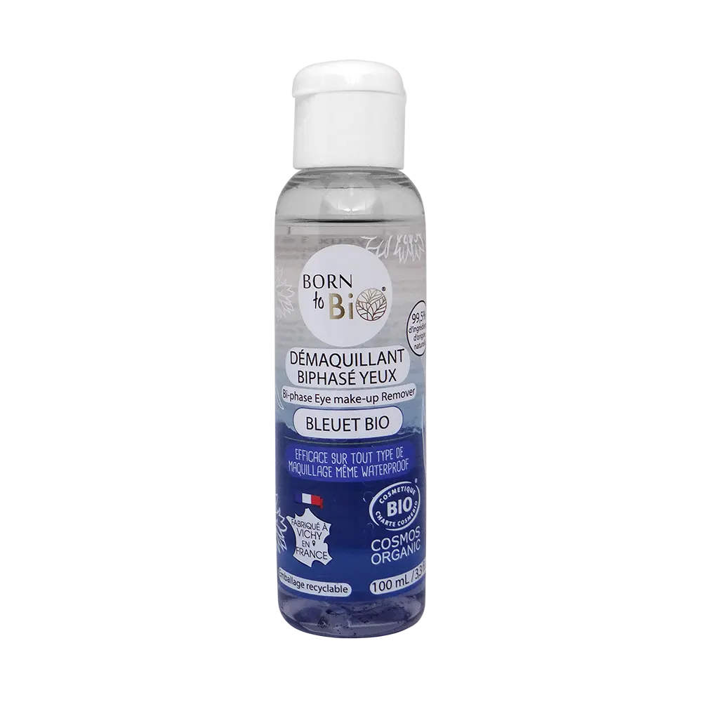 Démaquillant Waterproof Biphasé Yeux Bleuet - Certifié Bio