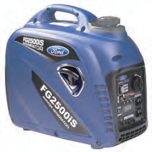 Ford NUT_FG2300is 2300 Watt Portable Gasoline Super Quiet Inverter Generator FG2300iS, Blue