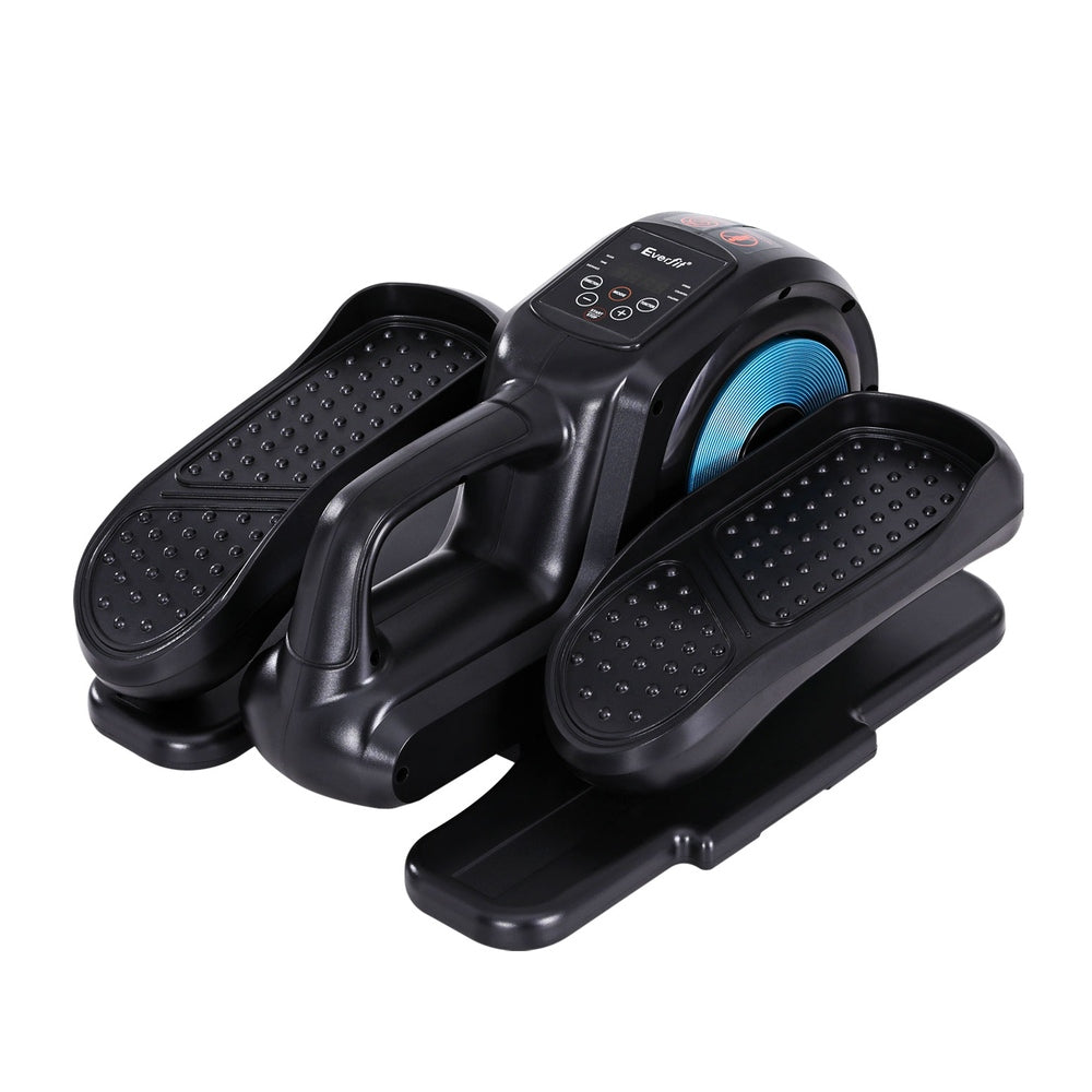 NNEDSZ Pedal Exerciser Mini Exercise Bike Elliptical Cross Trainer 50W Blue