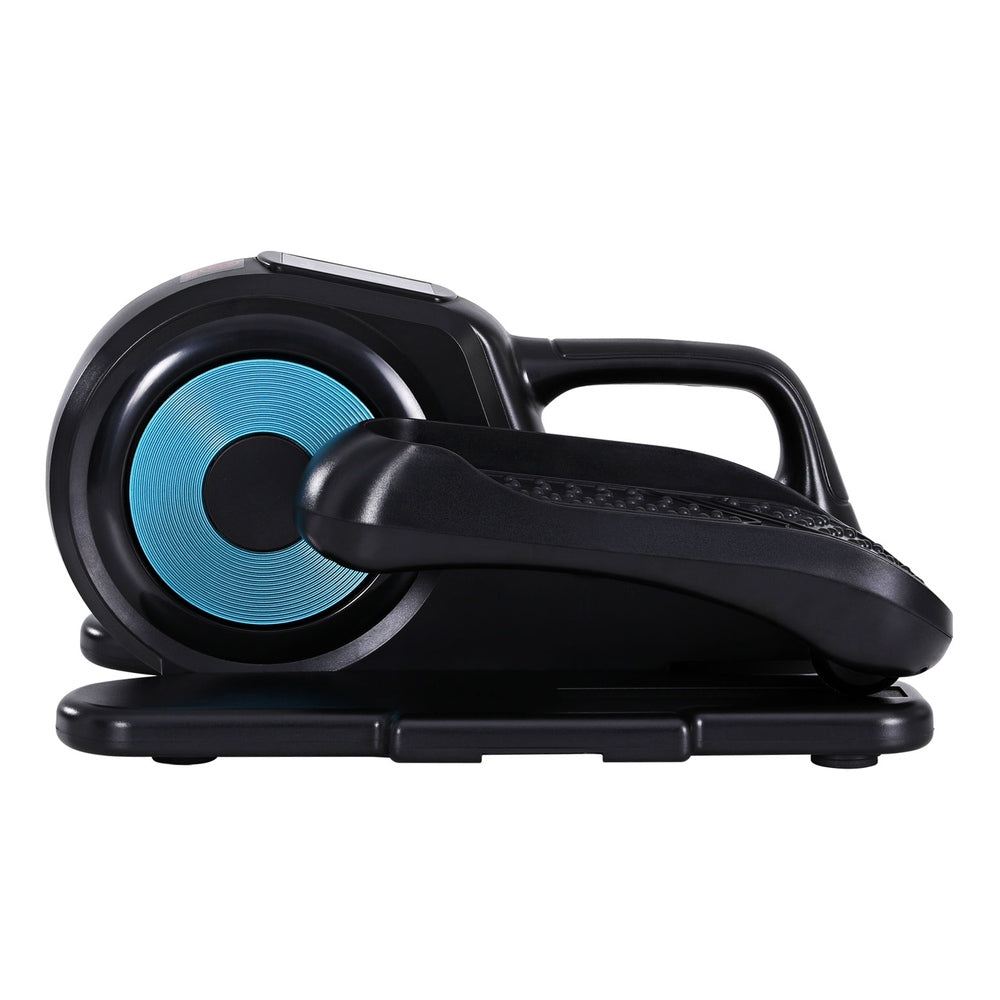 NNEDSZ Pedal Exerciser Mini Exercise Bike Elliptical Cross Trainer 50W Blue