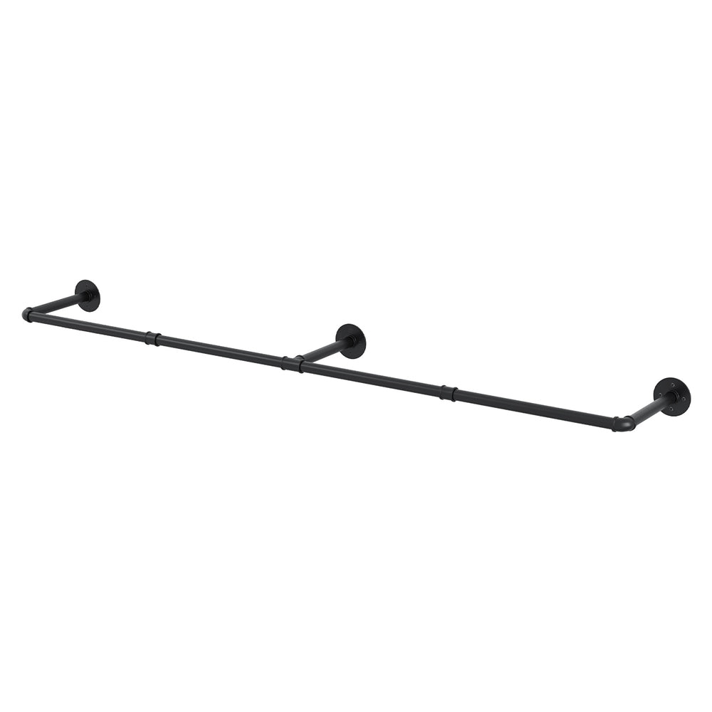 NNEDSZ Clothes Rack Floating Metal