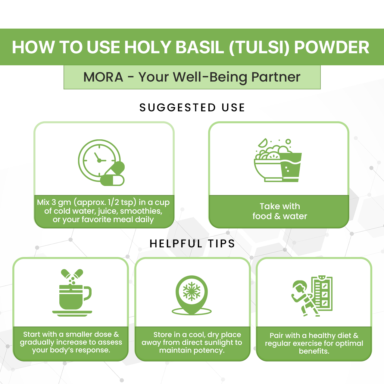 Holy Basil Powder for Respiratory, Immune & Stress Support
