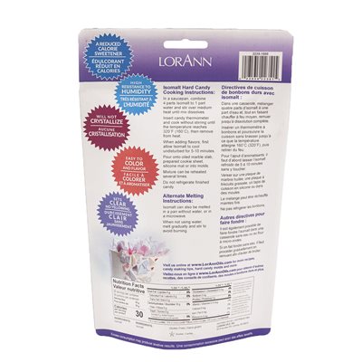 Isomalt Granular Crystals - Bakery Specialty Ingredients - 1 lb. Bag