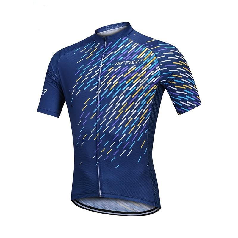 Men Abstract Data Breathable Quick Dry  Bike Clothes