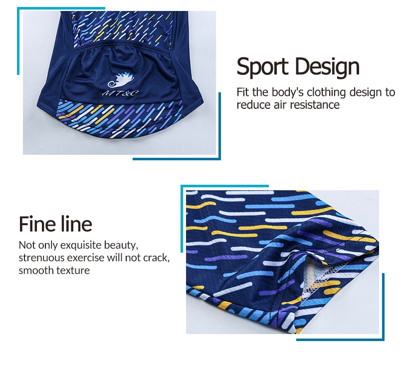 Men Abstract Data Breathable Quick Dry  Bike Clothes