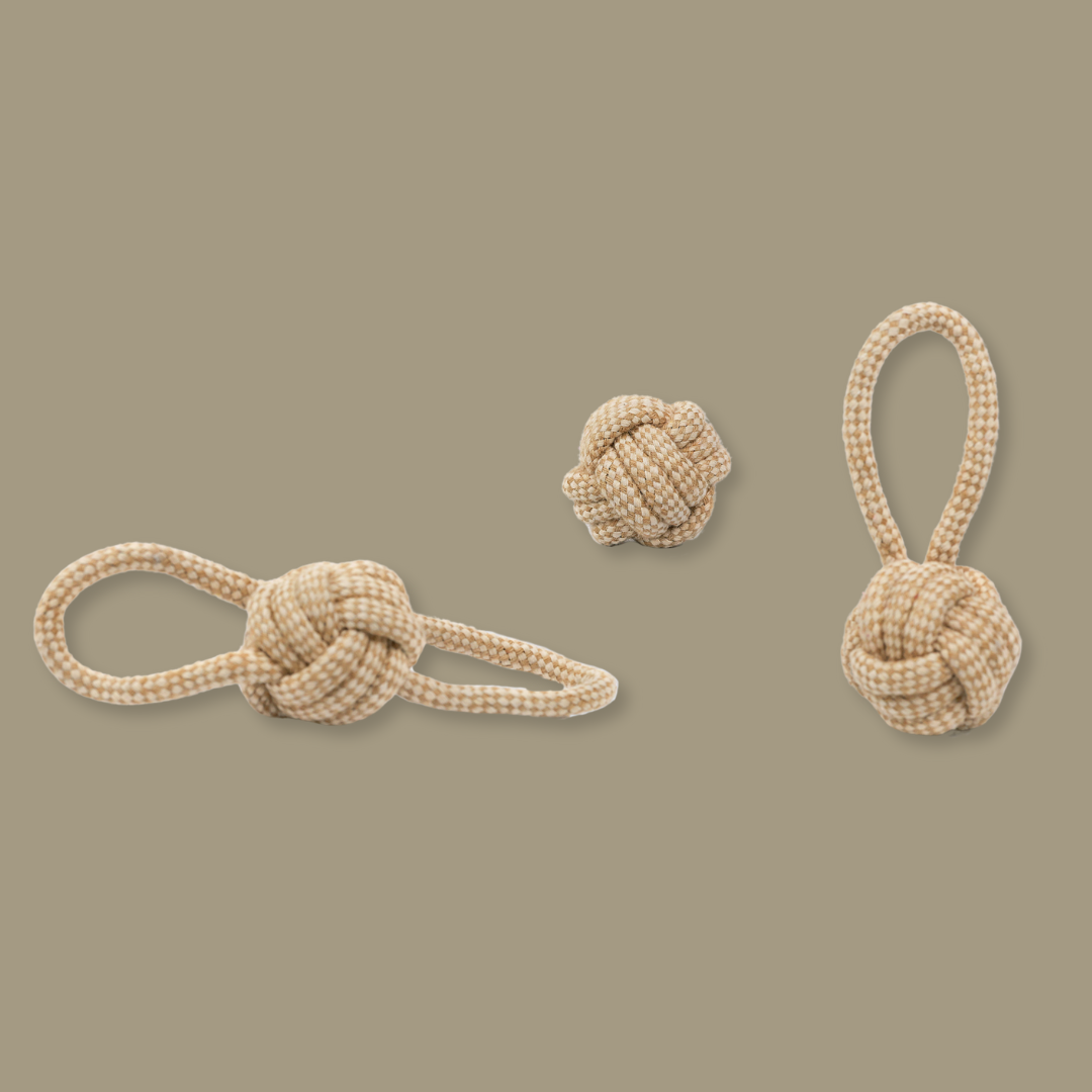 Natural Hemp Tug Toys