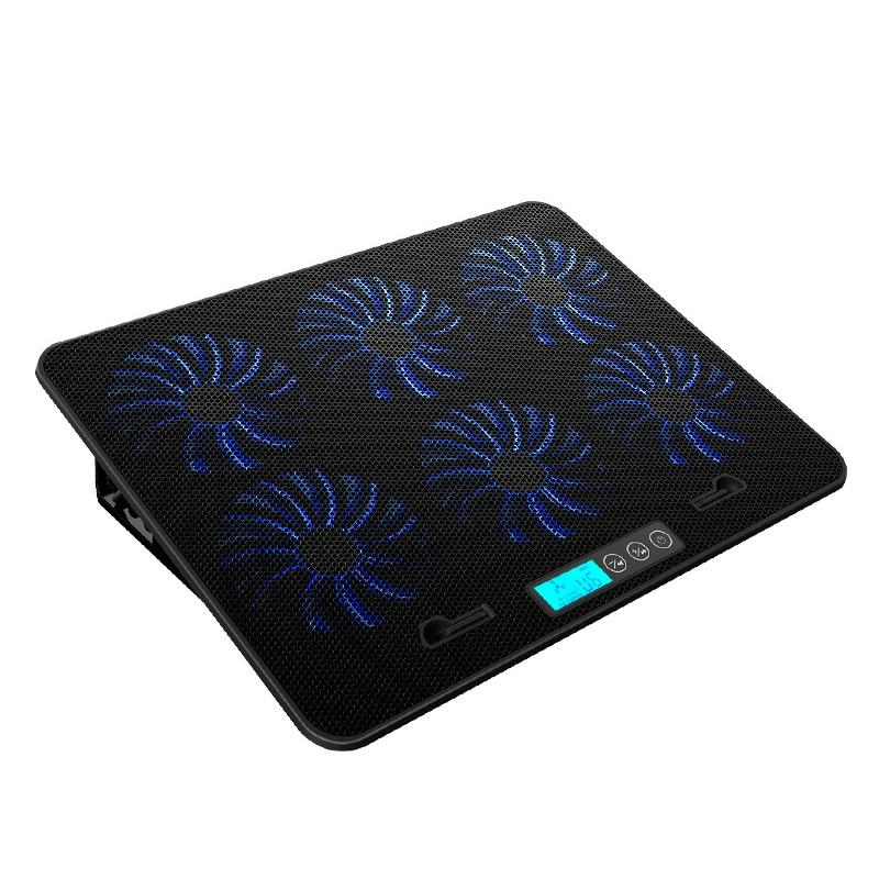 NNEIDS Silent Six-Fan Cooling Rack For Notebook Computers