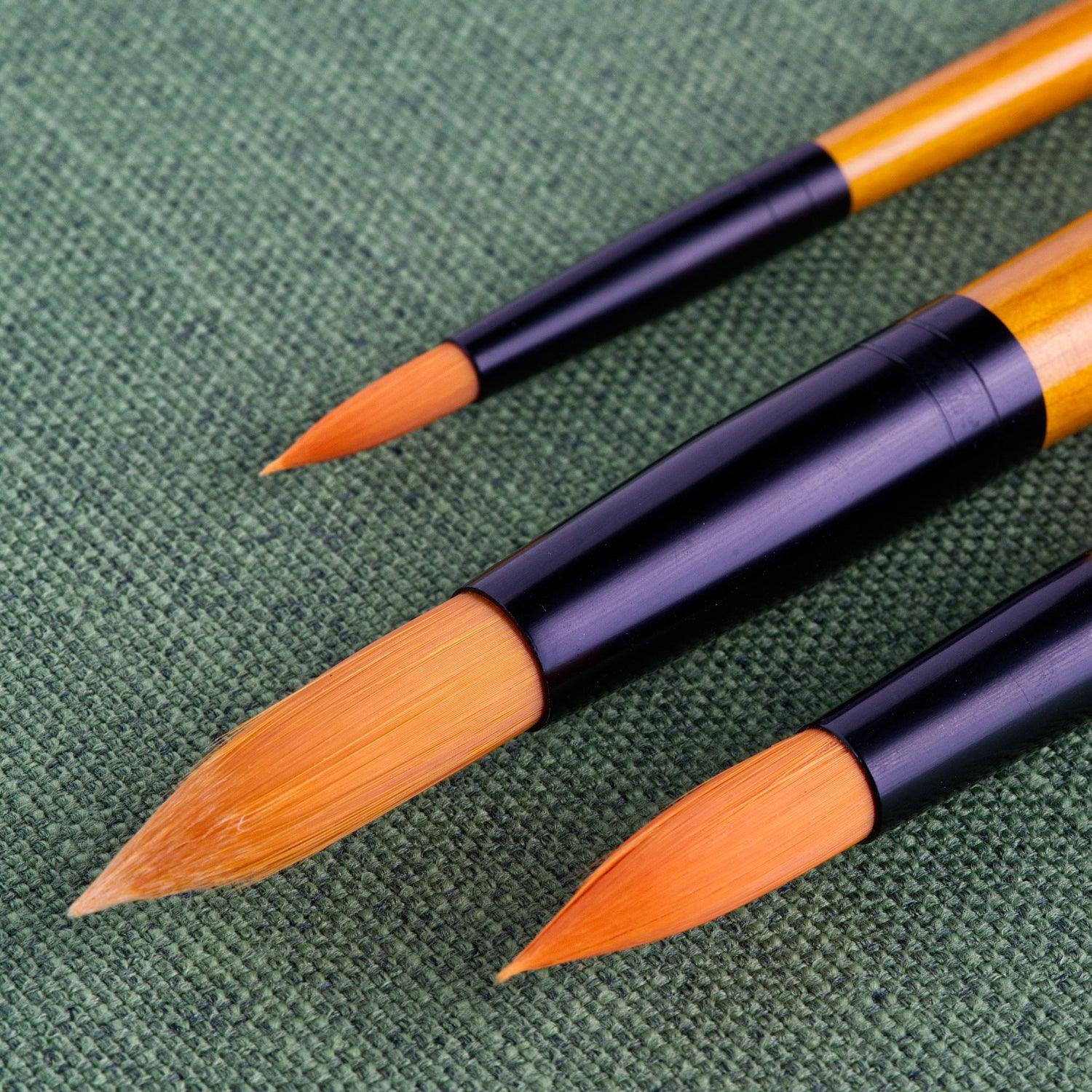 Tri-Art Artist Brushes - Short Synthetic - WC/Acryl - Round