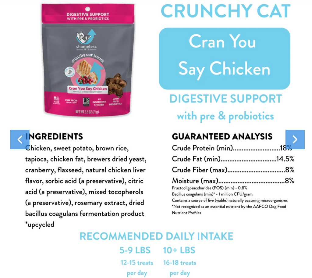 Can you Say Chicken Cat Treats 2.5oz-1