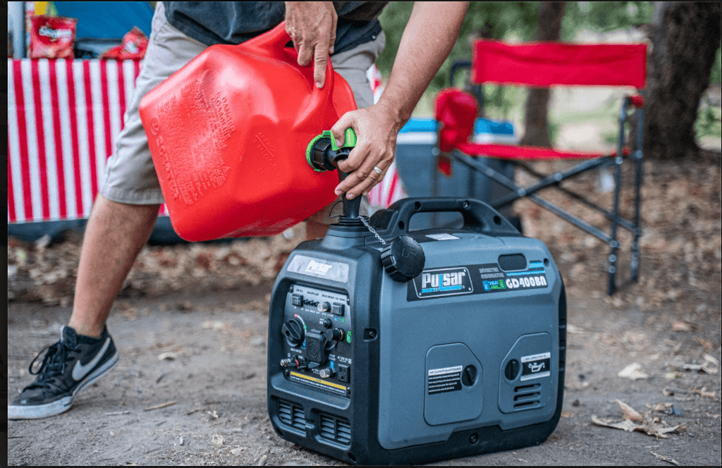 Pulsar Products GD400BN 4000W Portable Super-quiet Dual Fuel & Parallel Capability RV-Ready CARB Compliant