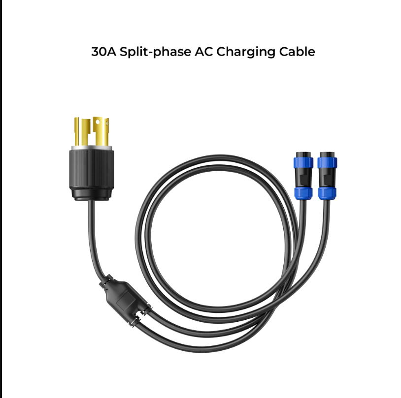30A AC Charging Cable for AC300/EP500 Pro