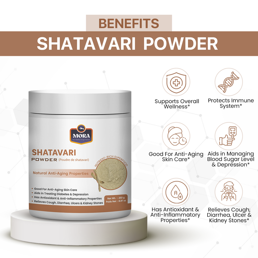 Shatavari Powder for Hormonal Balance & Vitality