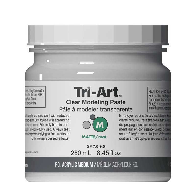Tri-Art Mediums - Modeling Paste Clear