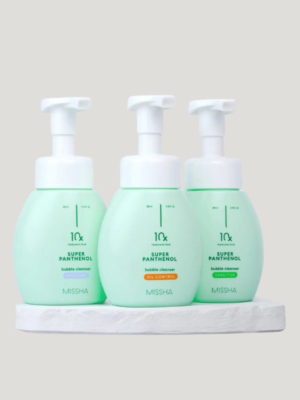 MISSHA Super Panthenol Bubble Cleanser 200ml - Sensitive