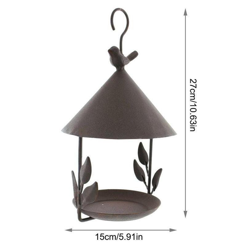 American Heritage Iron Aviary Bird Feeder