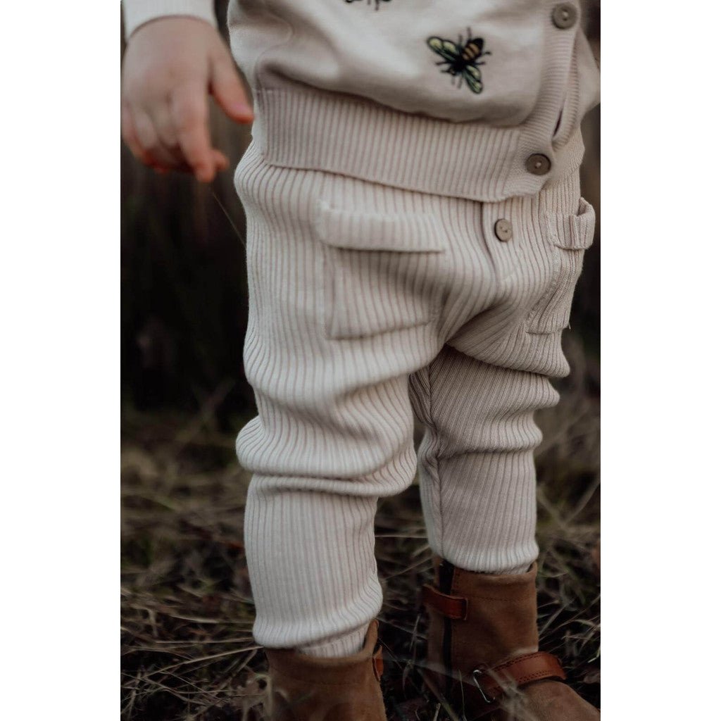 Buttery Soft Knit Pants Beige