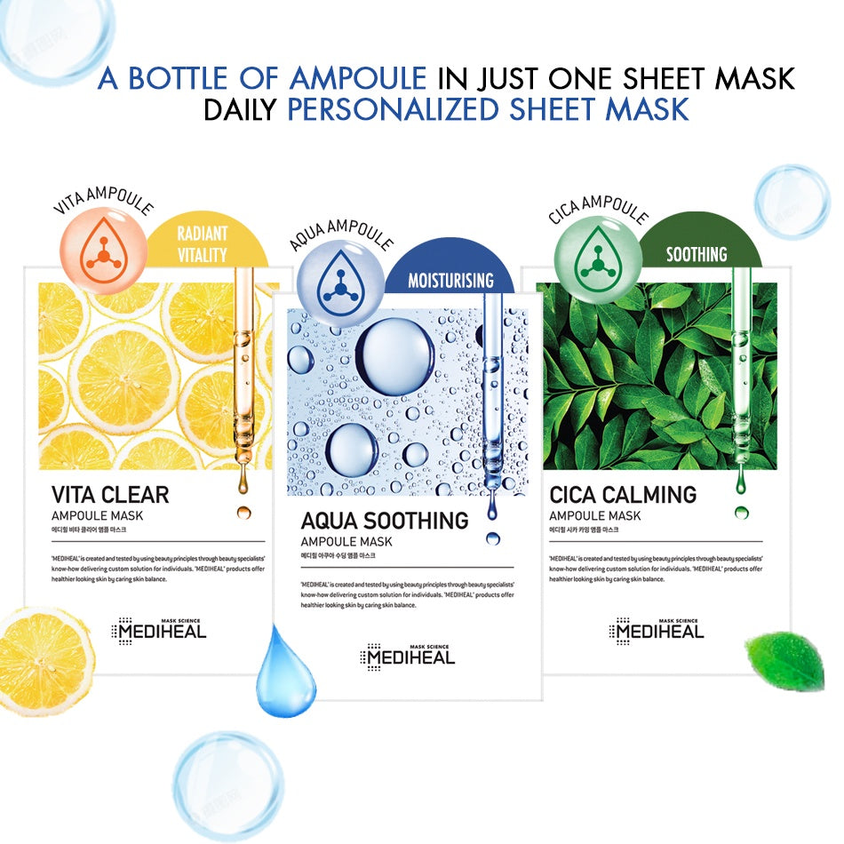 Mediheal Aqua Soothing Ampoule Mask 25ml