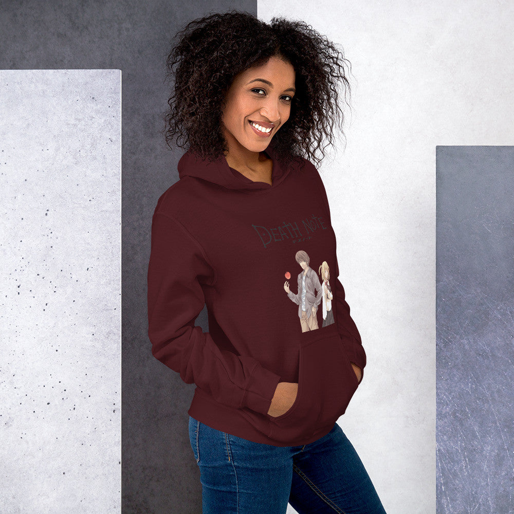 Death Note Unisex Hoodie | Ryuk, Misa Amane, Light Yagami Hoodie | Anime Hoodie