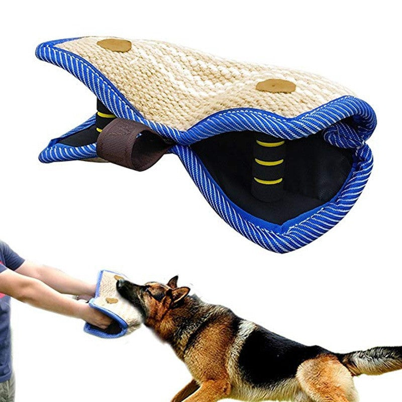 Durable Bite Dog Bite Pillow 2 Handle