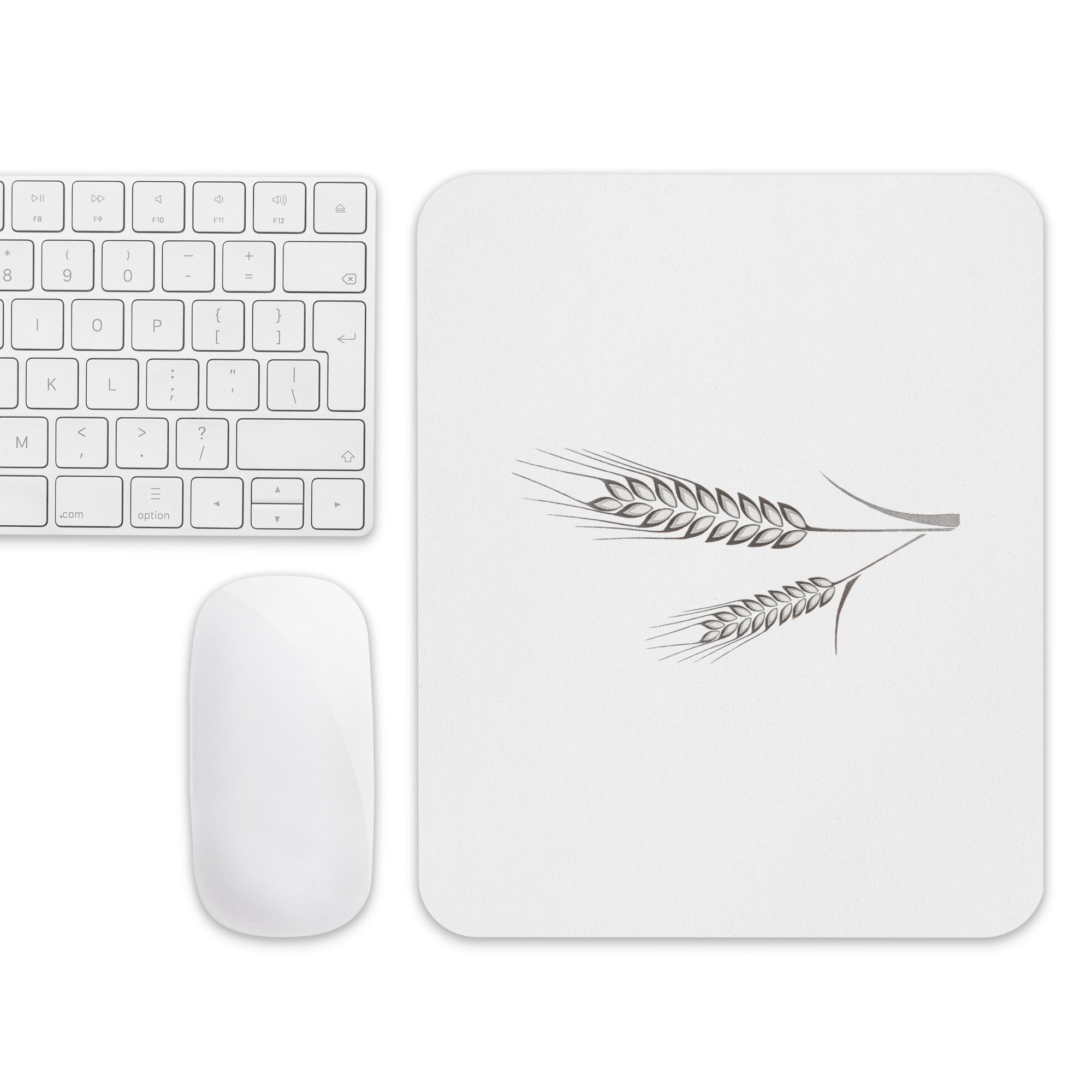 Grano Patch Mouse Pad - White-1