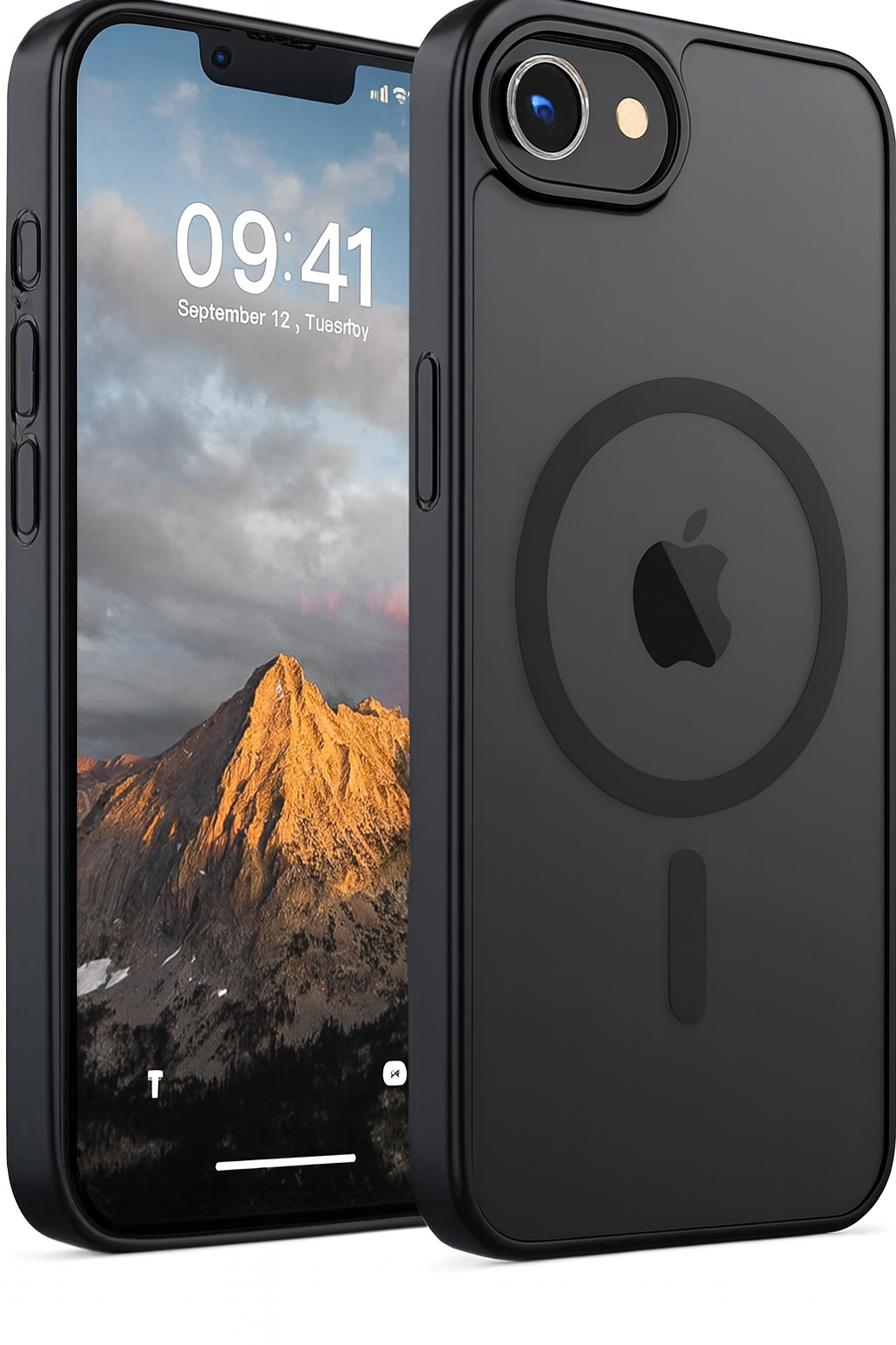 MagSafe Matte Black iPhone Case