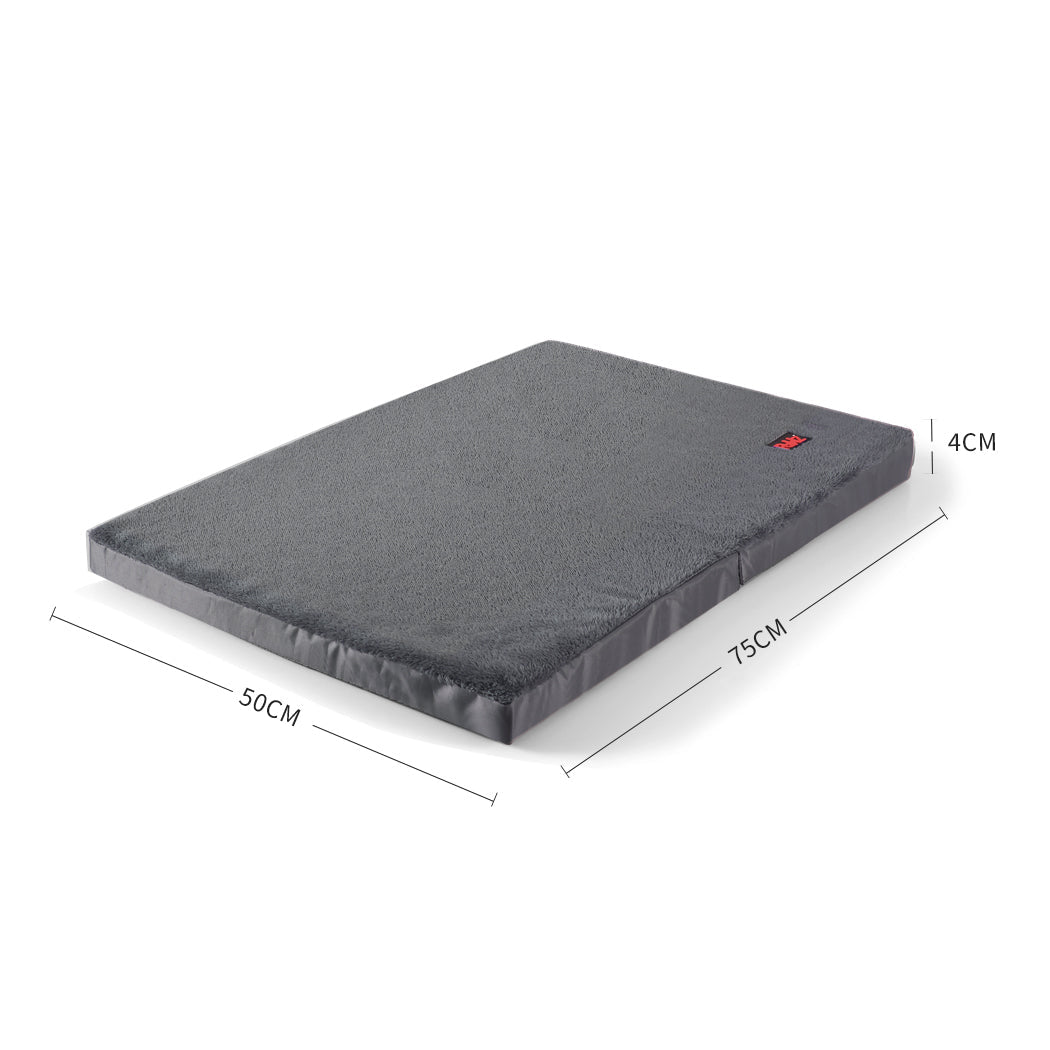 NNEIDS PaWz Pet Bed Foldable Dog Puppy Beds Grey Medium