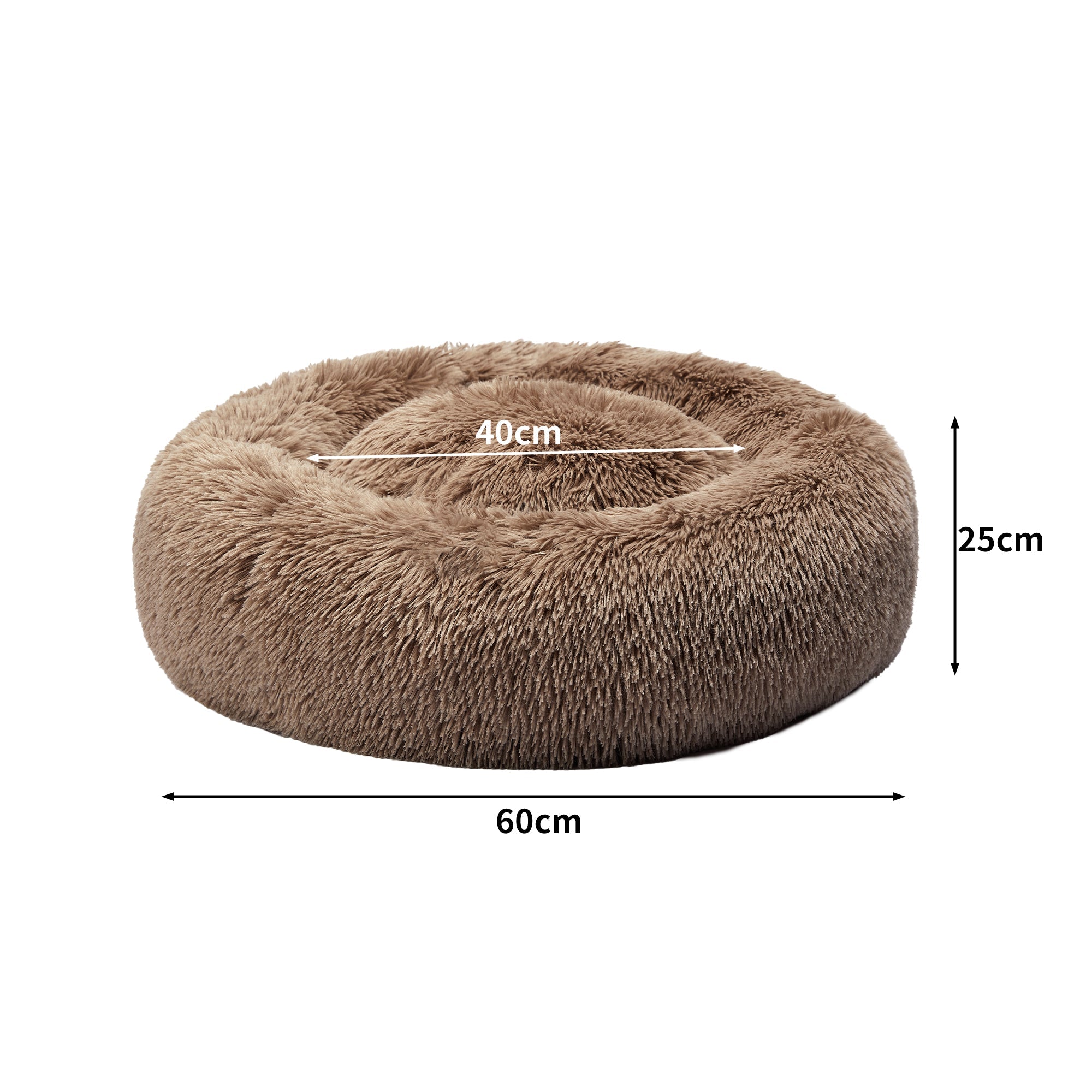 NNEIDS PaWz Pet Bed Mattress Dog Beds Bedding M Brown Medium