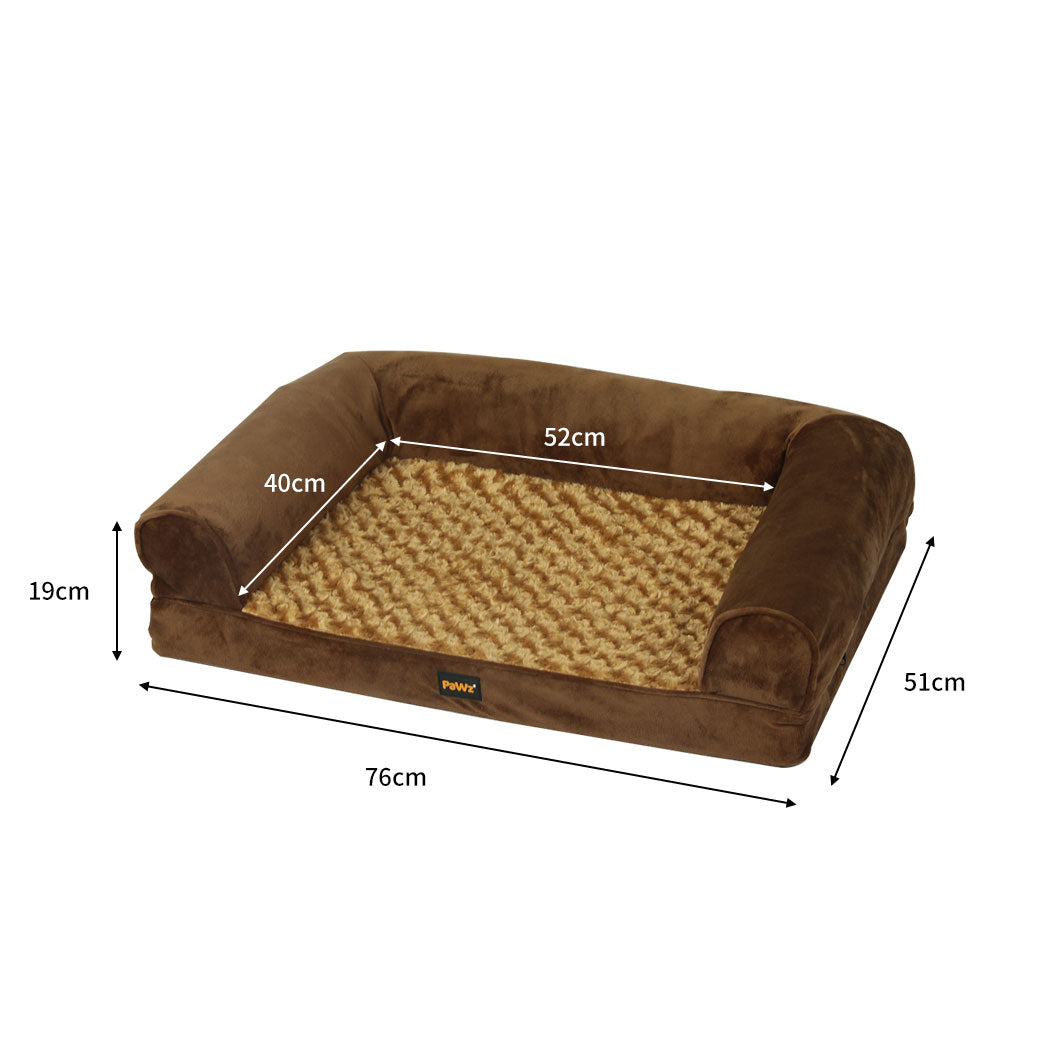 NNEIDS PaWz Pet Bed Sofa Dog Beds Bedding Soft M