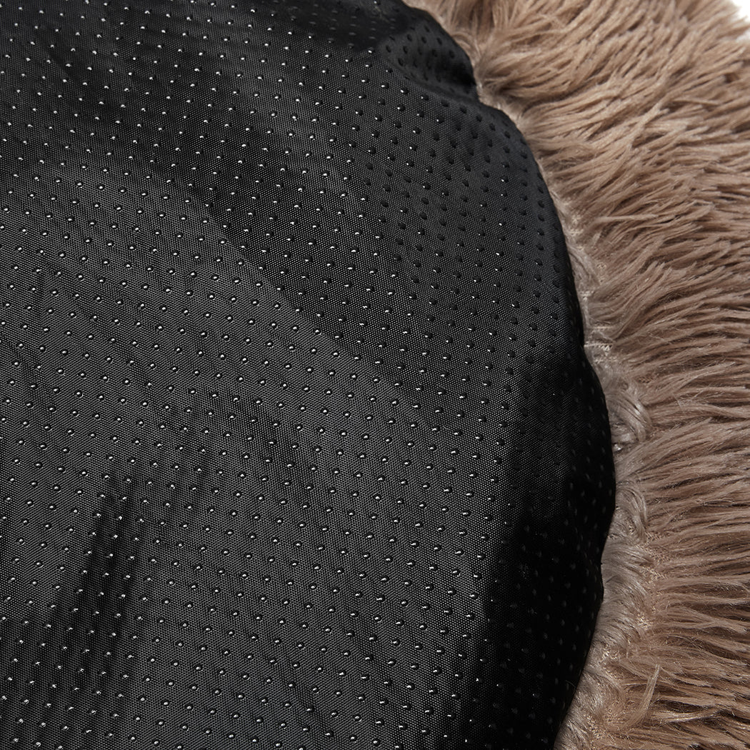 NNEIDS PaWz Pet Bed Mattress Dog Beds Bedding M Brown Medium